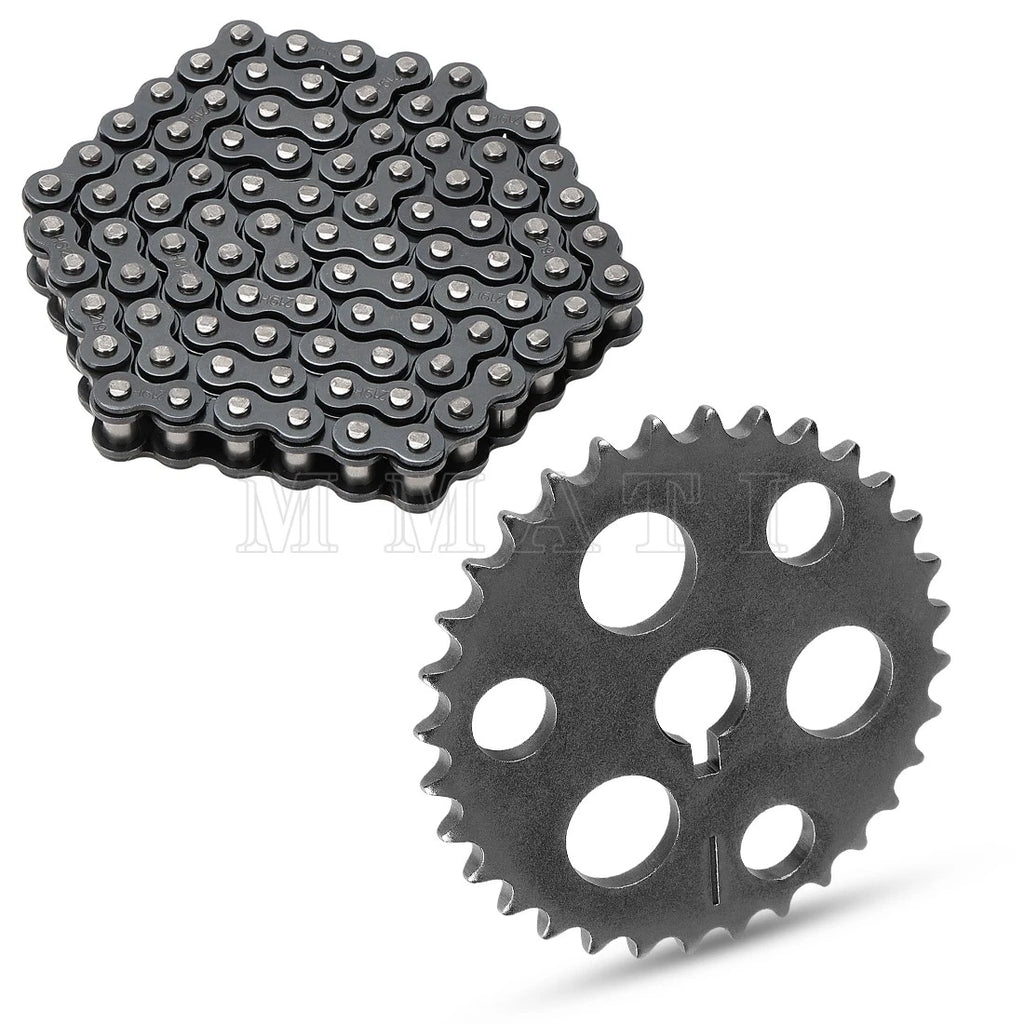 Cam Chain & Gear Sprocket Set for Yamaha Warrior Wolverine Big Bear 350 (1987–1999)