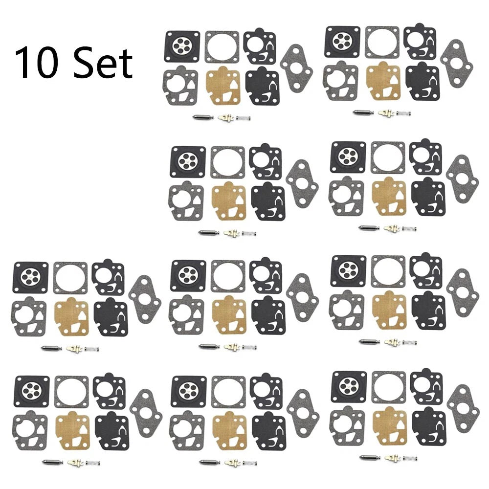 Set of 10 Carburetor Diaphragm Kits for Homelite A98064-11 Shindaiwa C35 C270