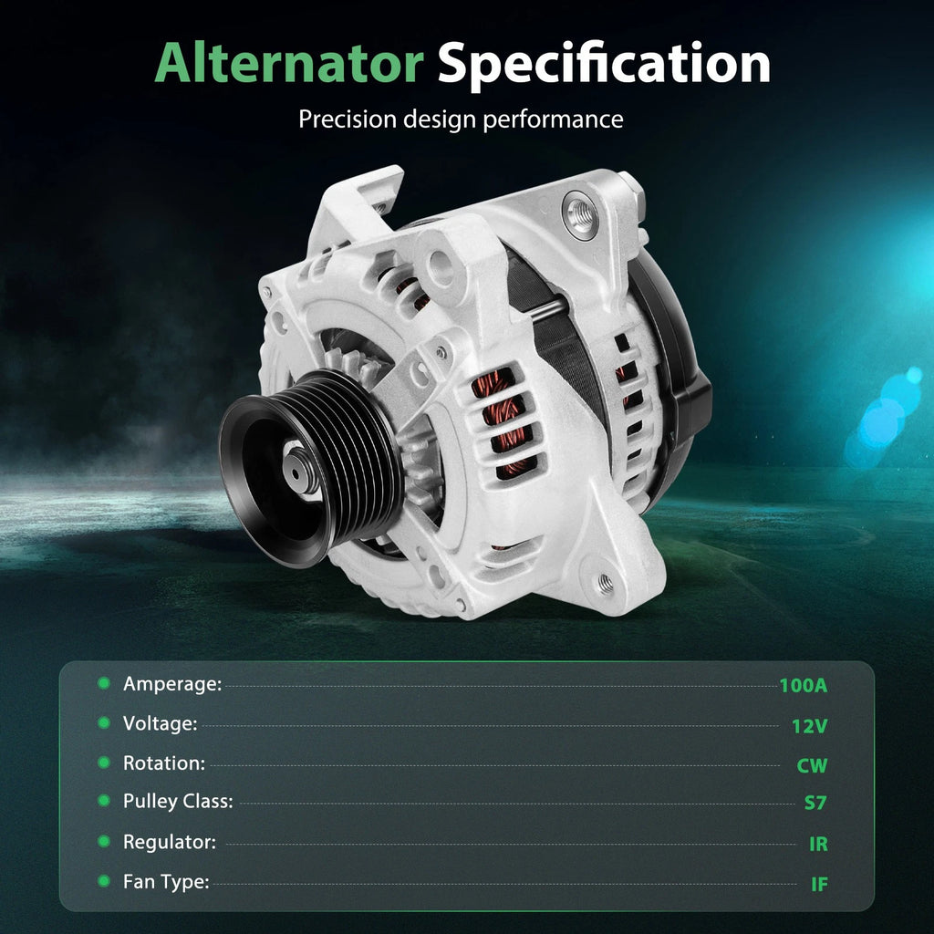 Alternator for Toyota RAV4 2006–2008 2.4L L4 100A