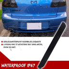 2X Smoked Lens Rear Bumper Reflector Lights for Mazda3 Axela (2004–2009)