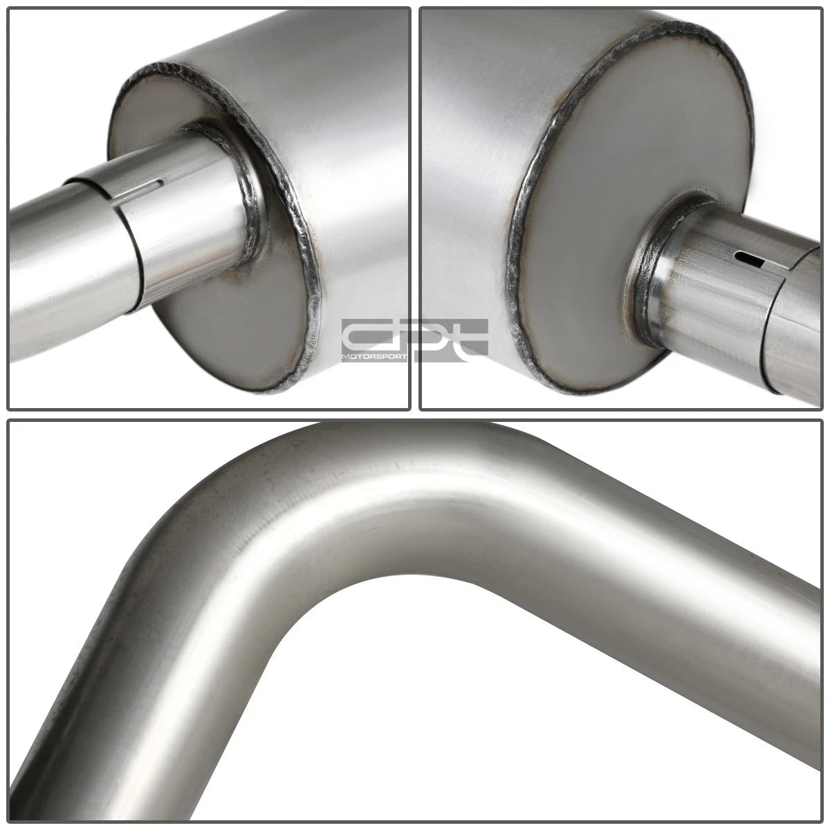 3" Stainless Racing Muffler Catback Exhaust System for Ford F150 (2010–2014)