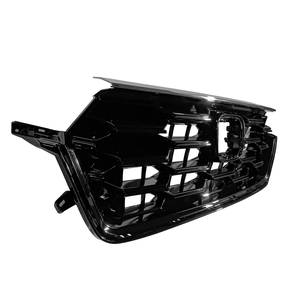 Gloss Black Honeycomb Front Upper Grille for Honda CRV (2023–2024)