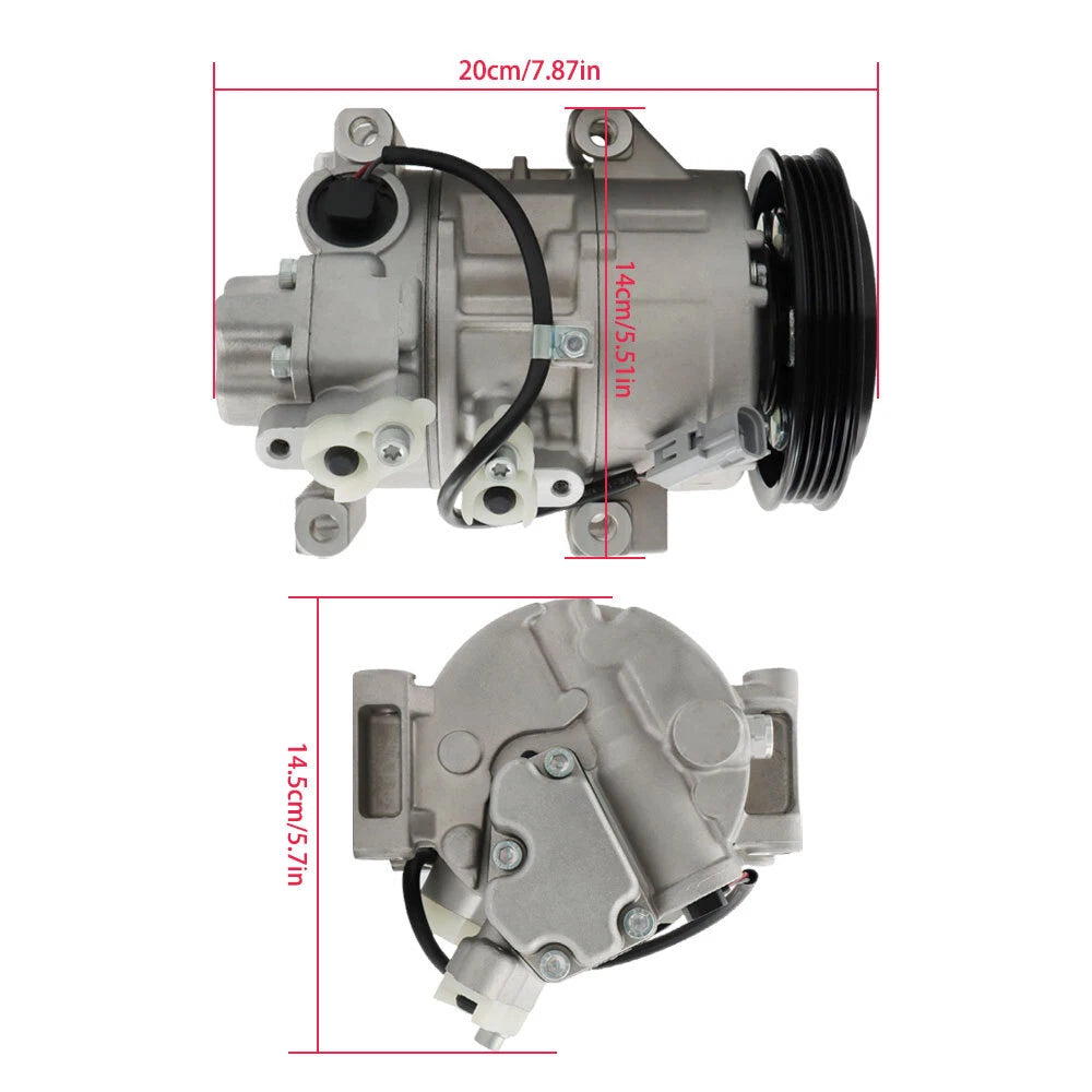A/C Compressor & Clutch for Toyota Yaris (2006–2012) 8831052481