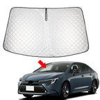 Foldable Windshield Sun Shade for Toyota Corolla (2020–2025)