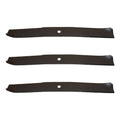 Set of 3 Mulching Blades for Toro Time Cutter Z (Fits 21 5/8" x 5/8")