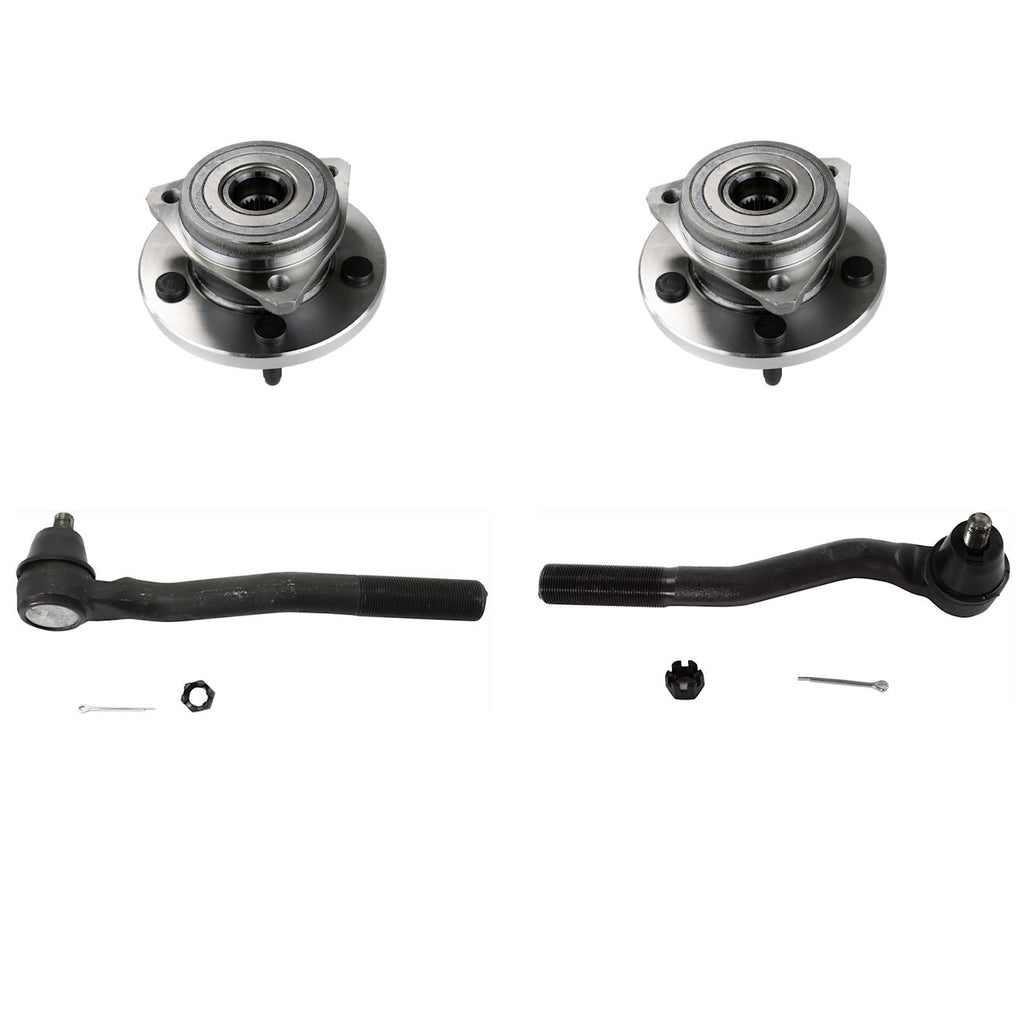 2X Wheel Hubs for Jeep (1999–2004) Front Left Right