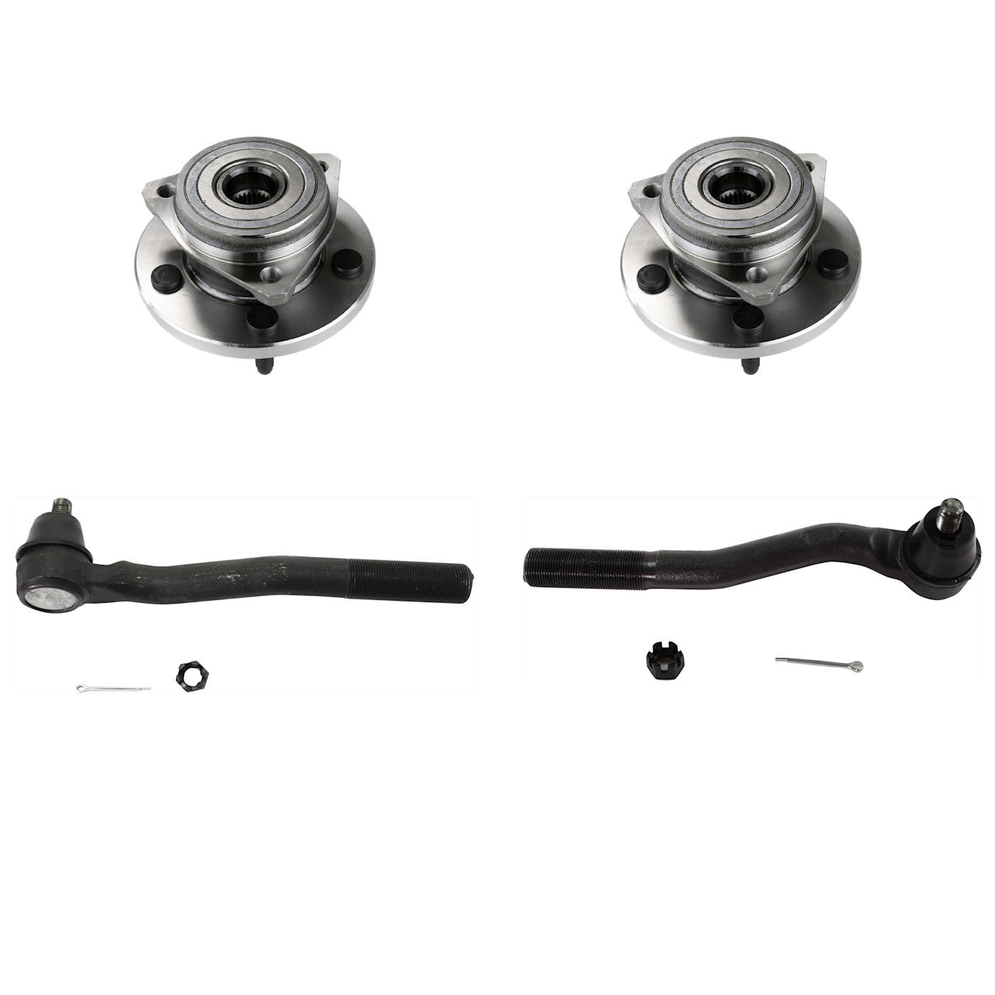 2X Wheel Hubs for Jeep (1999–2004) Front Left Right