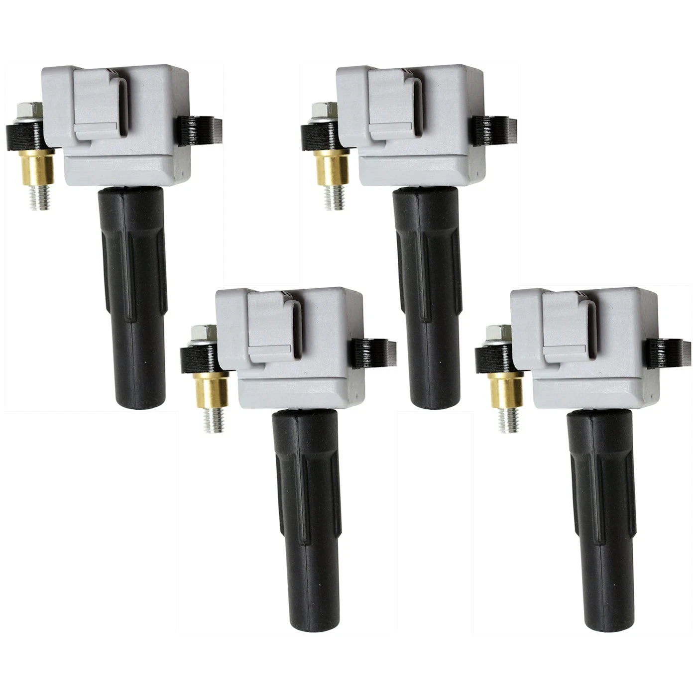 Set of 4 Ignition Coils for Subaru Impreza, Saab 9-2X (2005)