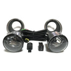 ABS Fog Light Lamps with Wiring & Switch for Nissan QASHQAI (2014-2017)