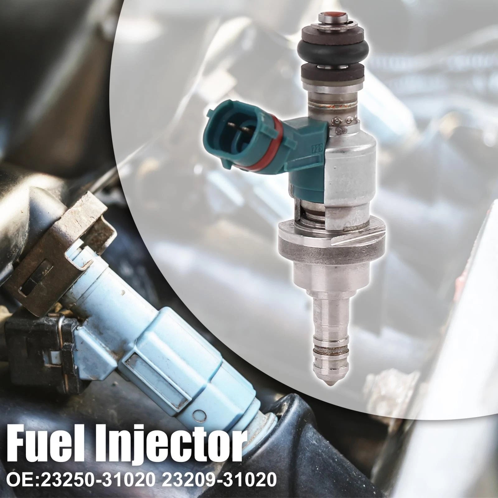 Fuel Injector 23250-31020 23209-31020 for Lexus GS200t GS350 (2015–2019)
