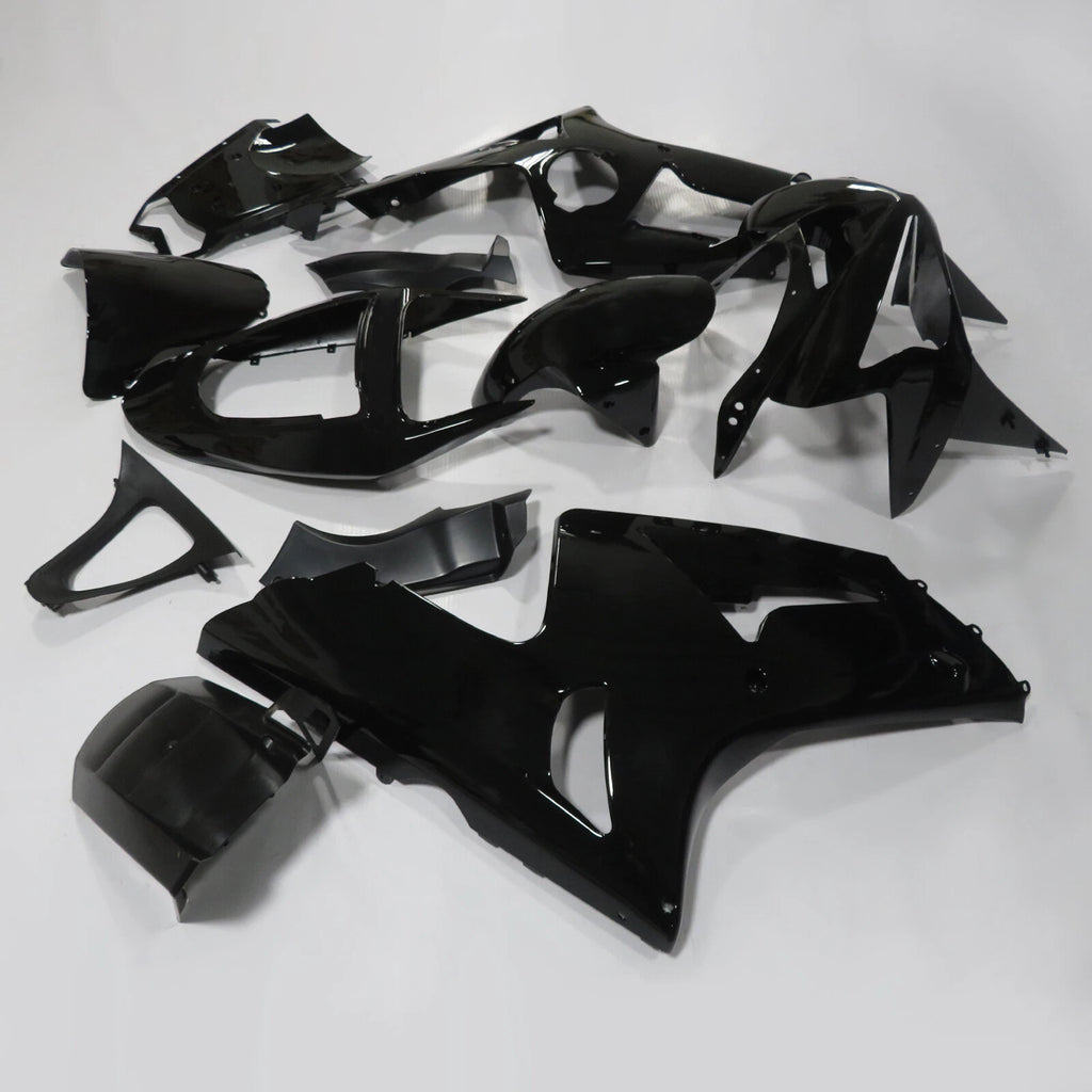 Fairing Kit for Kawasaki Ninja ZX6R (2003–2004) Black ABS