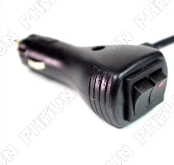 12V 10ft Cigarette Socket Plug Connector for Car Truck On Off Toggle Switch