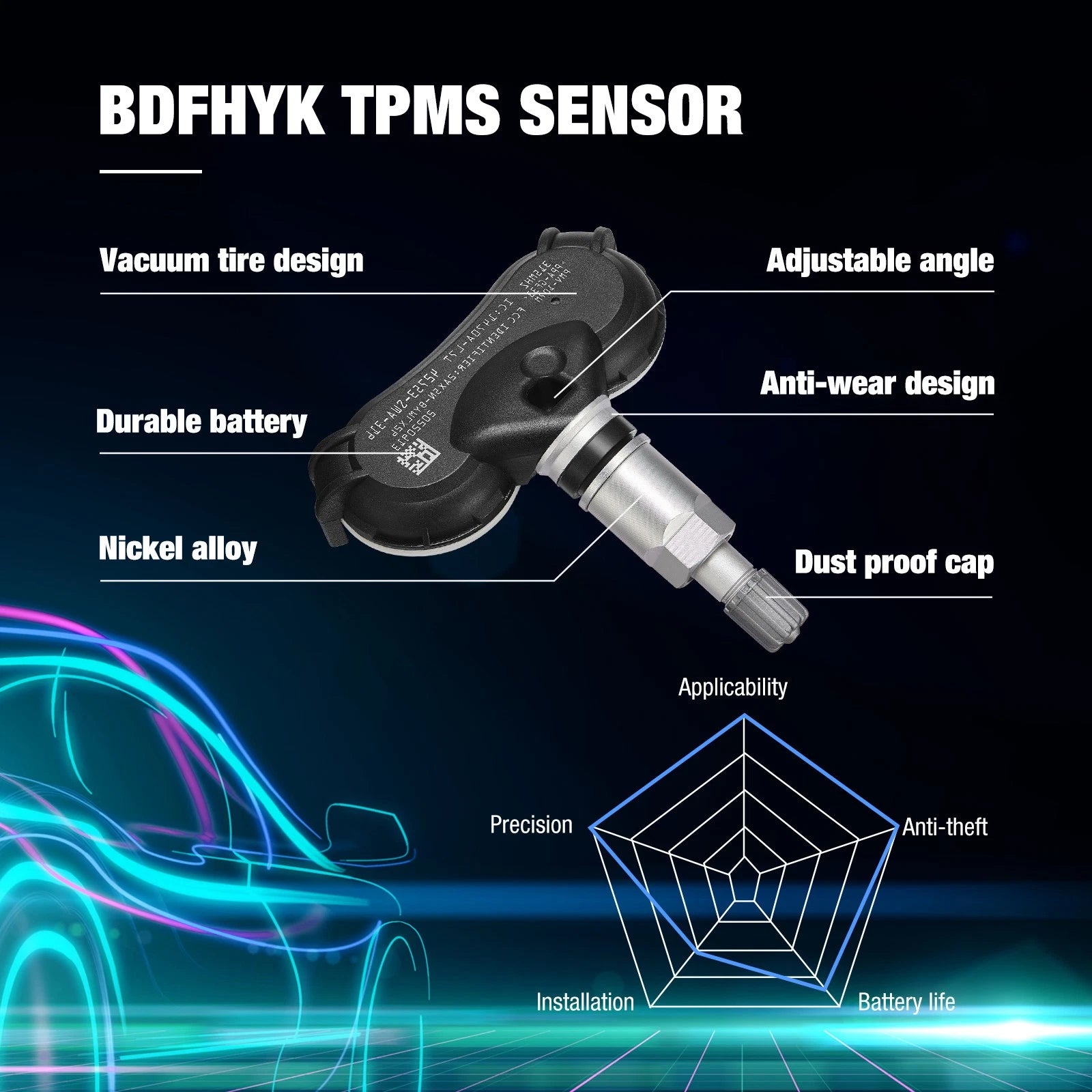 TPMS Sensor for Honda Accord 2.4L 3.5L (2008-2012)