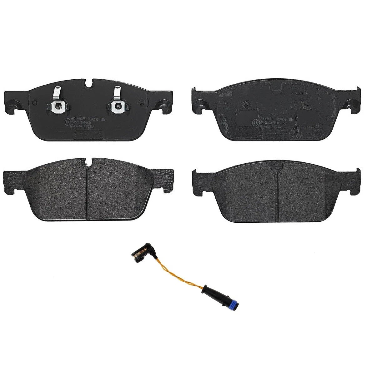 Brembo Front Brake Pad Set & Sensor for Mercedes W164 W251 (2006–2012)
