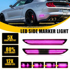 2X LED Side Marker Lights for Ford Mustang (2015–2023)