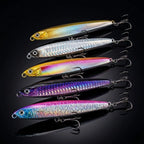 Pencil Lure for Bass 9.5cm Sinking 3D Reflective Scale Bait