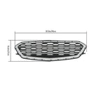 Front Lower Grille Bumper Assembly for Chevrolet Equinox (2016–2017) Chrome