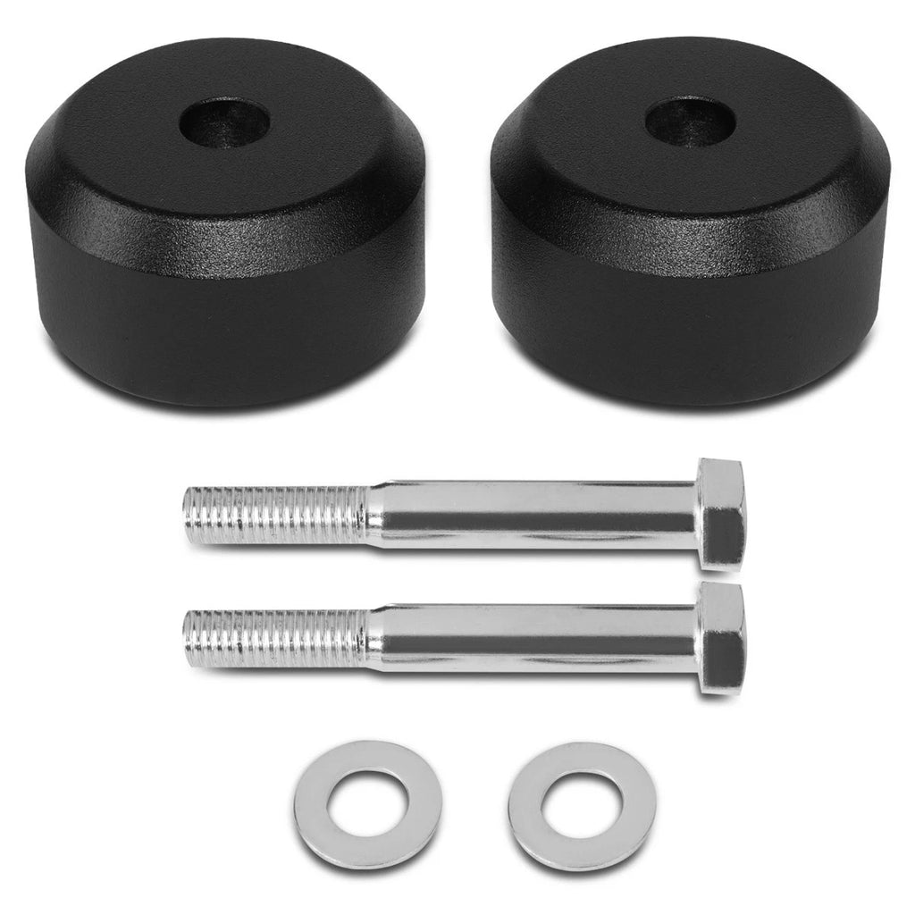 Set of 2 Aluminum Lift Spring Perch Mounting Spacers for Ford F250 F350 (2005–2022)
