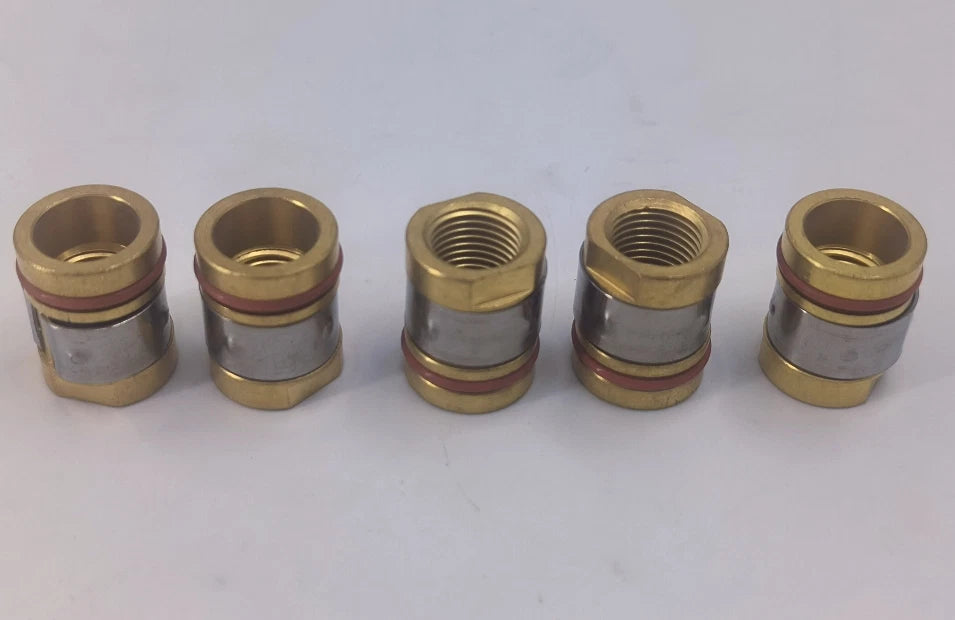5 Pack Gas Diffuser Adapters 169716 for Millermatic, Hobart MIG Welding