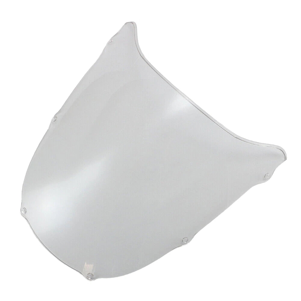 Clear Double Bubble Windscreen for Kawasaki ZX6R (1998–1999)