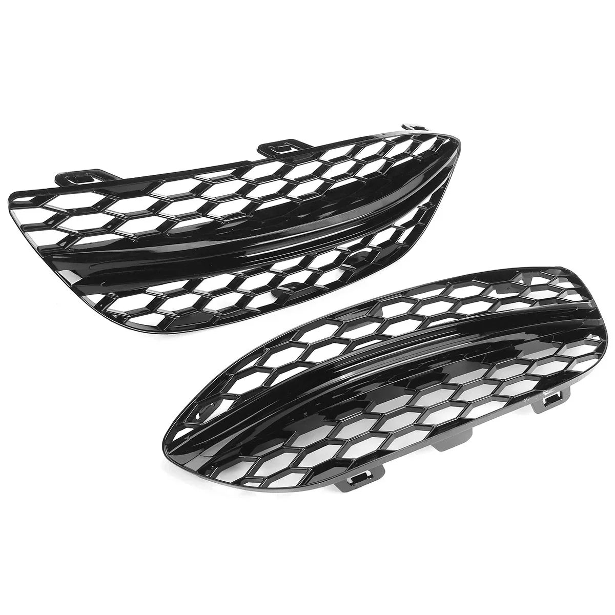 Front Fog Light Grille Bumper Cover for Mercedes C-Class W205 C300 (2015–2018)