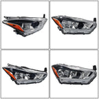 Right Side Chrome Halogen Headlight for Nissan Kicks (2018–2020)
