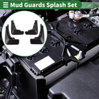 Mud Flaps Splash Guard for Chevrolet Cruze Hatchback (2017–2019) W/ Mounts