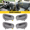 Set of 4 Interior Door Handles for Toyota Corolla (1998–2002) Gray