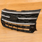 Front Bumper Upper Grille w/Chrome Mesh for Ford Explorer (2018–2019)