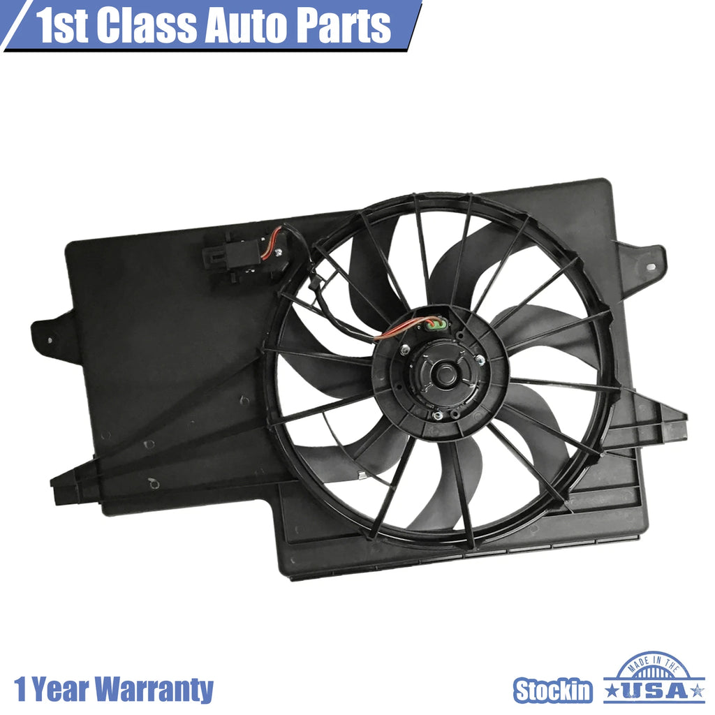 Front Radiator Cooling Fan Assembly for Ford Focus (2008–2011)
