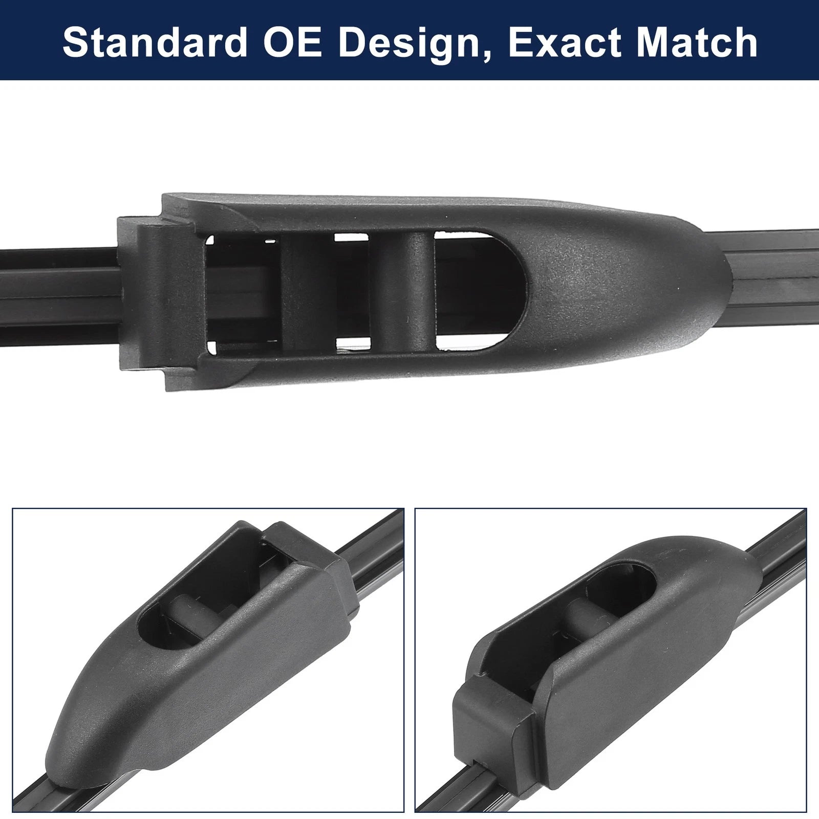 2X Rear Windshield Wiper Blade for KIA Niro (2017–2020), Forte (2013–2018)