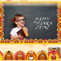 Seasonal Turkey Scalloped Border Decor for Classroom Display