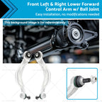 Front Lower Control Arm Set w/ Ball Joint for BMW 535i 650i (2011–2017)