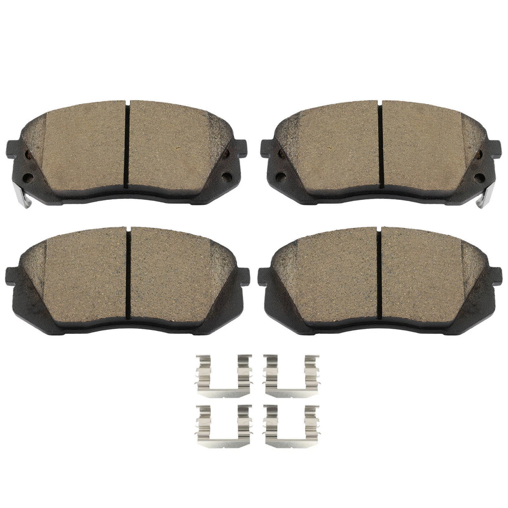 Ceramic Brake Pad Kit for Kia Rondo (2007–2012) 2.4L 2.7L V6