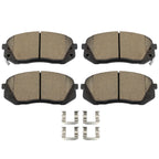Ceramic Brake Pad Kit for Kia Rondo (2007–2012) 2.4L 2.7L V6