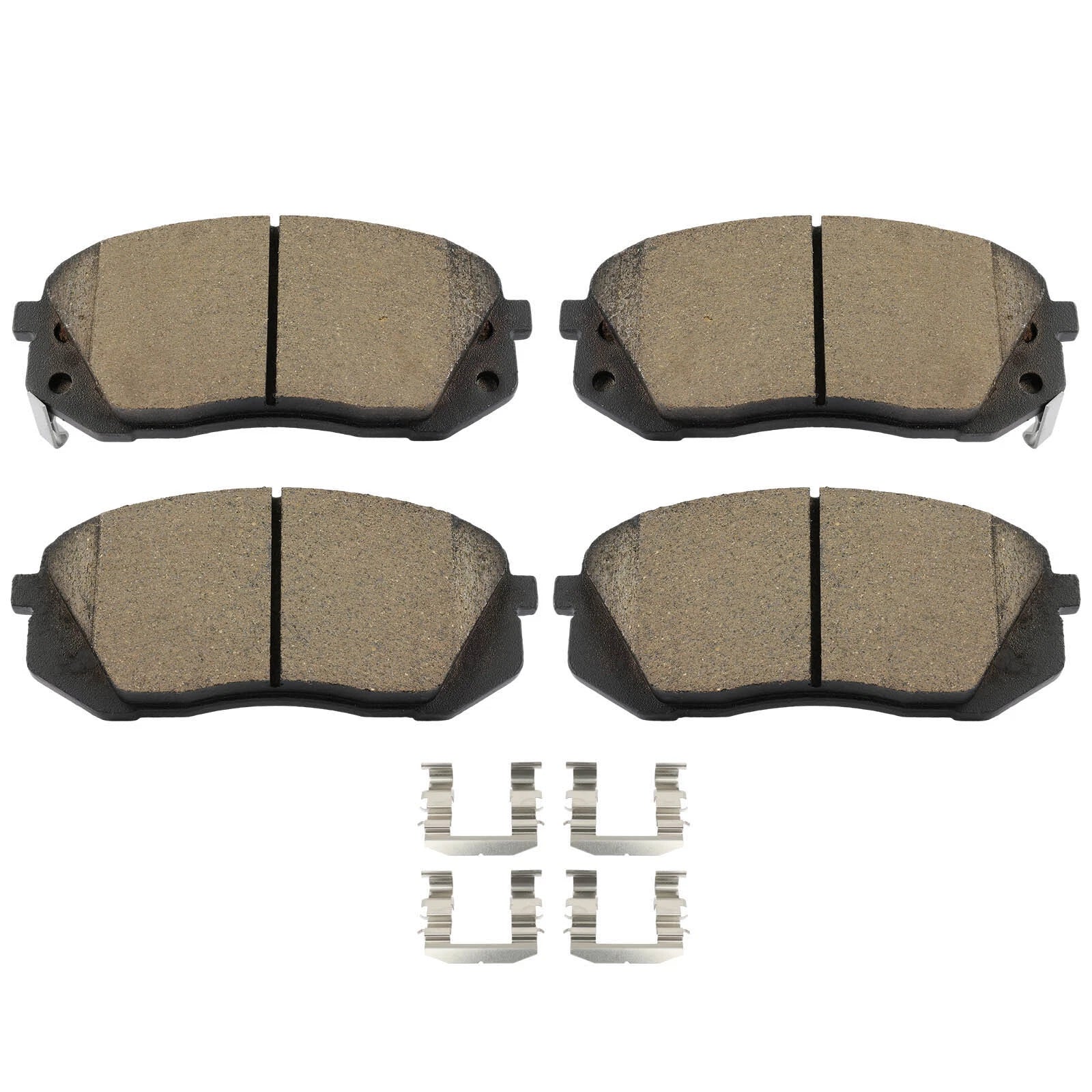 Ceramic Brake Pad Kit for Kia Rondo (2007–2012) 2.4L 2.7L V6