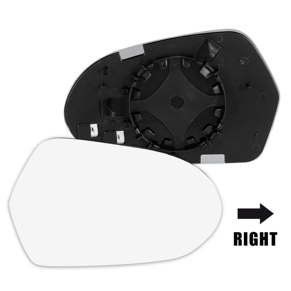 Heated Mirror Glass w/ Backing Right Side RH for Audi A6 Quattro S6 (1995–2011)