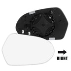 Heated Mirror Glass w/ Backing Right Side RH for Audi A6 Quattro S6 (1995–2011)