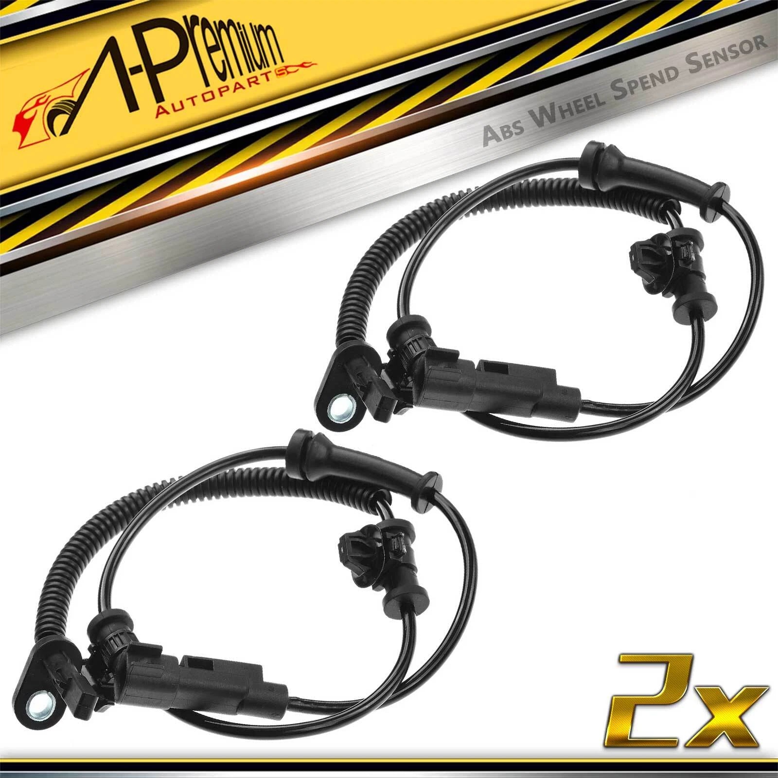 2X Rear ABS Wheel Speed Sensors for Chevrolet Camaro (2010–2015)