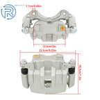 2X Brake Calipers for Jeep Grand Cherokee WJ (1999-2004)