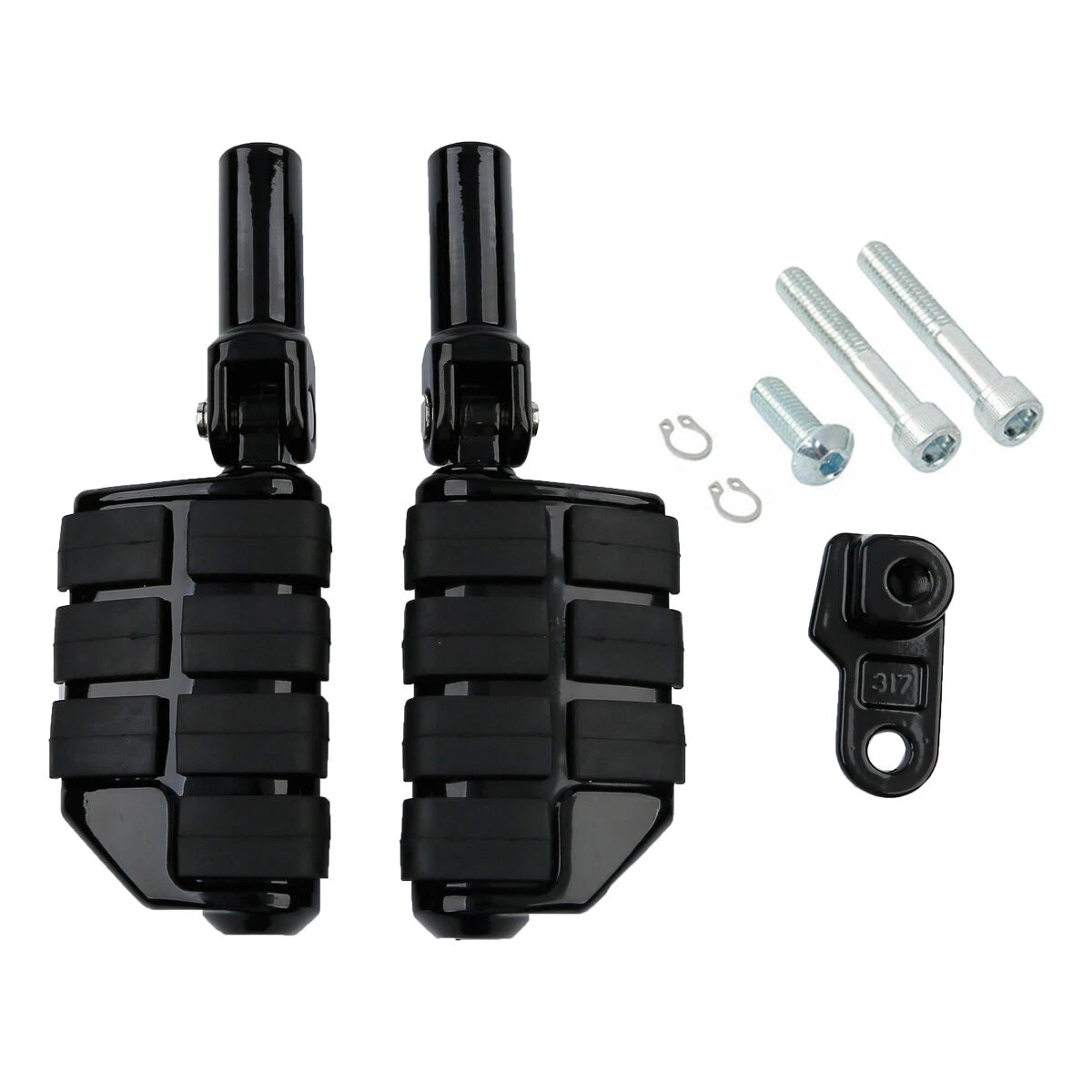 Passenger Footpeg for Harley Softail Cross Bones FLSTSB (2008–2011), Softail Slim (2012–2017)