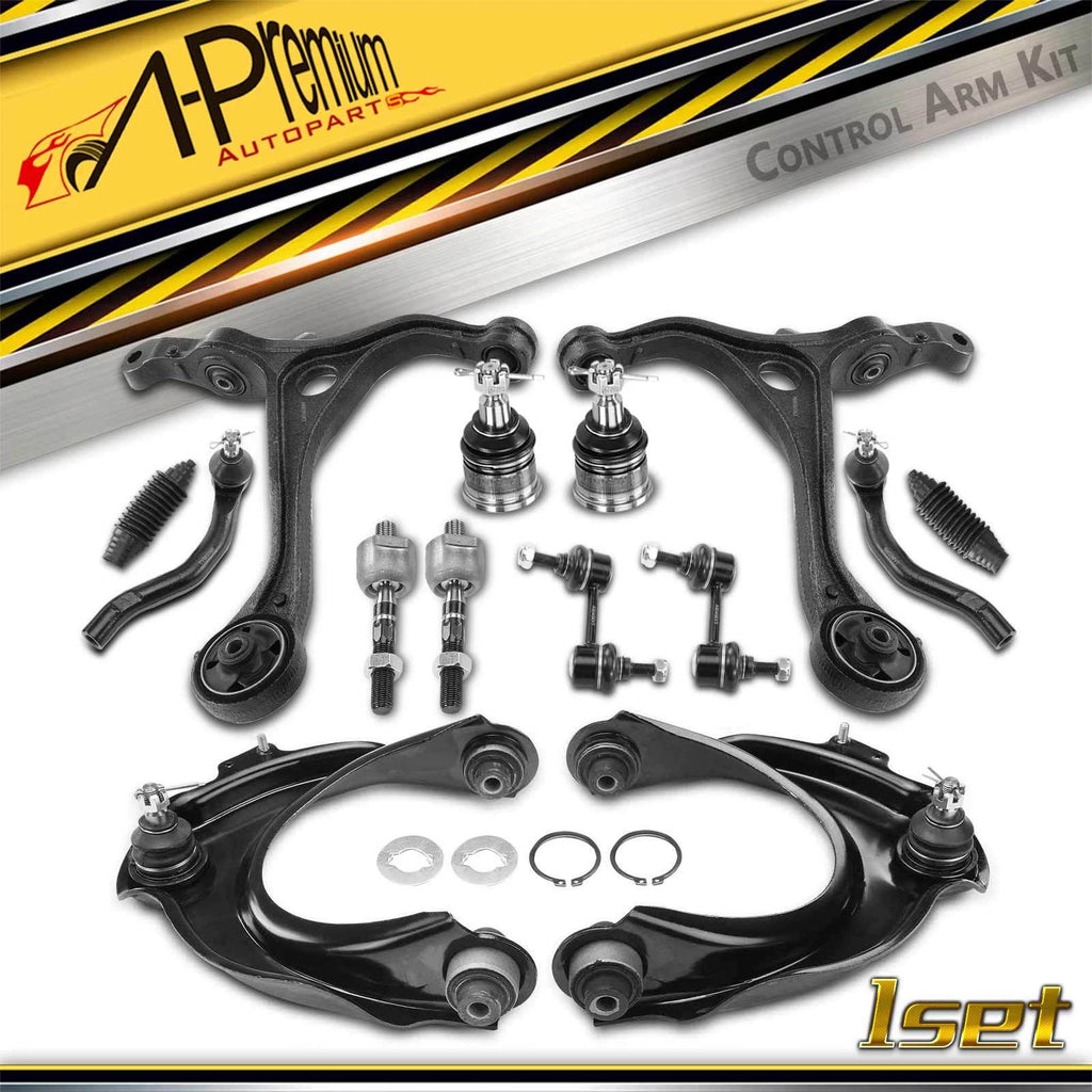 Set of 14 Control Arm Ball Joints & Sway Bar Links for Honda Accord (2003–2006)