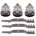 Spindle Blades for MTD Cub Cadet RZT50 RZT-L50 (Fits 50") 918-04126 742-04053