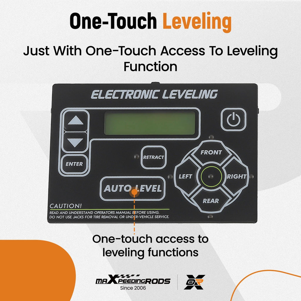 Touchpad Auto-Leveling Button for Lippert Leveling System for Ford (2017–2024)