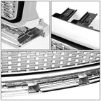 Chrome Denali Style Front Bumper Grille for GMC Canyon (2015–2018)