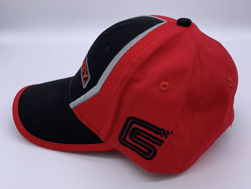 Licensed Shelby GT350 GT500 Hat Black Red Cobra Logo for Ford Mustang (1965–2020)