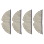 Set of 4 Microfibre Pads for Q8 MAX MAX Plus Robot Vacuum Cleaner