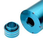 Coolant Recovery Overflow Tank for Universal Vehicles (8.5" x 3", Sky Blue)