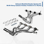 Exhaust Manifold Header for Chevy Camaro Pontiac Firebird (1998–1999) 5.7L V8
