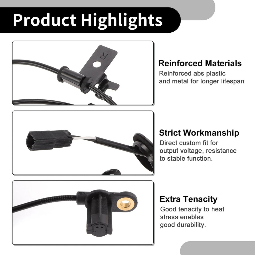 ABS Wheel Speed Sensor No.EC024371YK for Ford Escape (2001–2004)